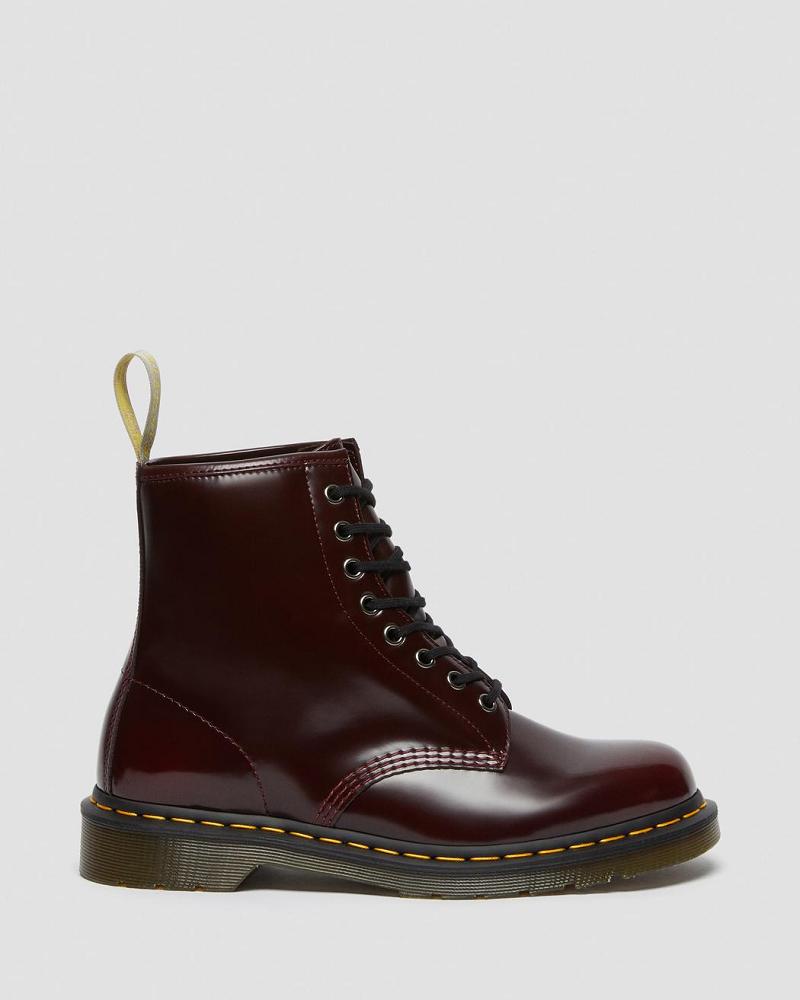 Dr Martens Vegan 1460 Veterlaarzen Dames Roze Rood | NL 55PJJ